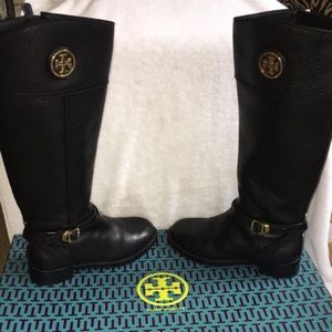 Tory Burch barely worn riding boots!